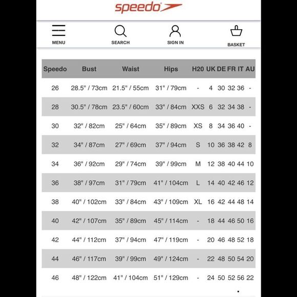 Speedo Women Cyclone One Piece Swimsuit 26, 30 - Picture 8 of 8